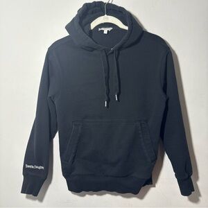 Favorite Daughter Mask Hoodie Black Womens XS